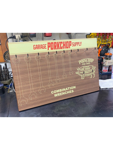 PORKCHOP GARAGE SUPPLY 「COMBINATION WRENCH RACK