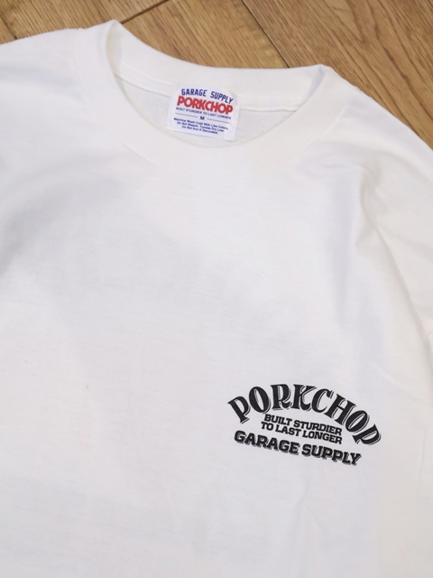PORKCHOP GARAGE SUPPLY 「FIRE UP L/S TEE」 ロングスリーブ