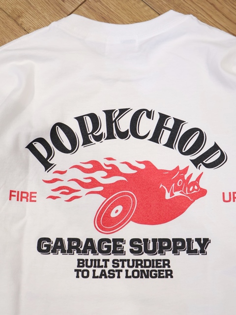 トップス PORKCHOP GARAGE SUPPLY FIRE UP L/S TEE PORKCHOP GARAGE SUPPLY 「FIRE UP L/S TEE」 ロングスリーブ
