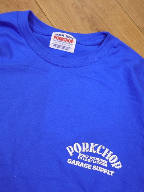 PORKCHOP GARAGE SUPPLY 「FIRE UP L/S TEE」 ロングスリーブ