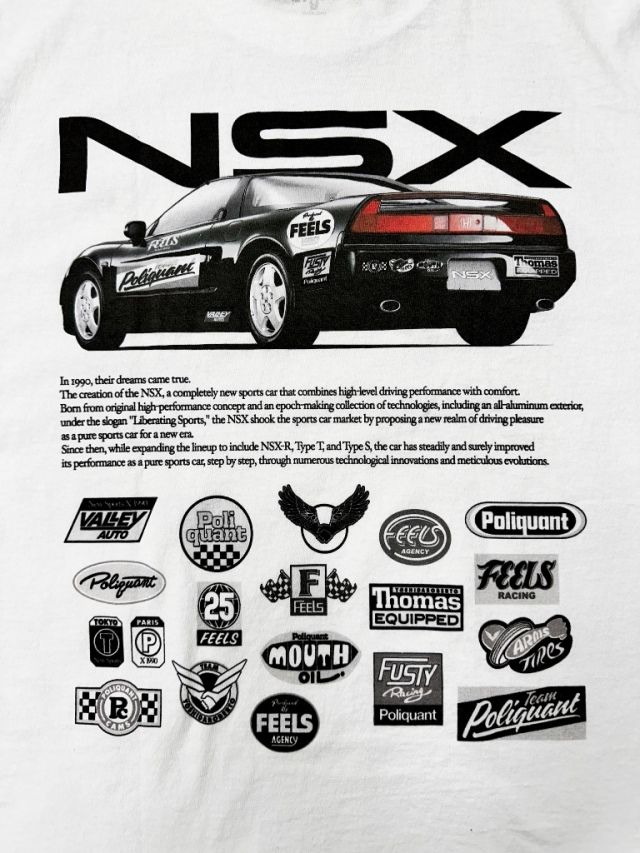 POLIQUANT 「THE NEW SPORTS X 1990 S/S TEE」 プリントティーシャツ