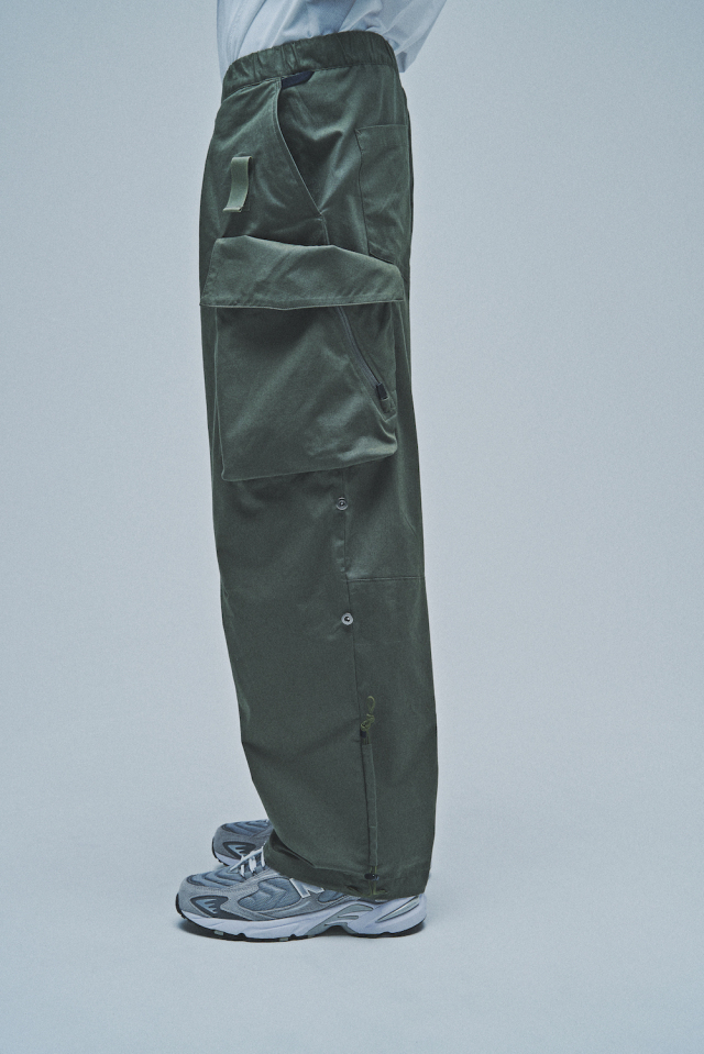 POLIQUANT 「THE CHANGING LENGTH/HEM DEFORMED CARGO PANTS