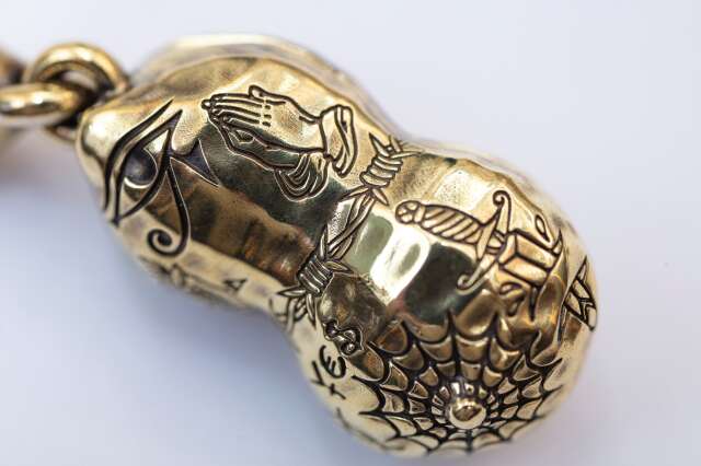 Peanuts&Co 「BERO TATTOO PEANUTS SLIDE L BRASS × COPPER」 BRASS製