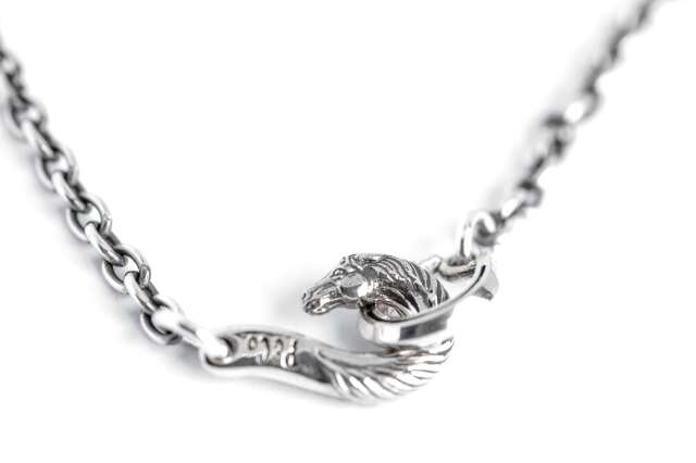 Peanuts&Co 「HORSE HOOK CHAIN ALL SILVER 50cm」 SILVER925製