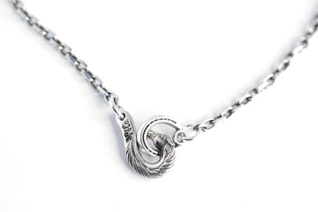 Peanuts&Co 「HORSE HOOK CHAIN ALL SILVER 50cm」 SILVER925製
