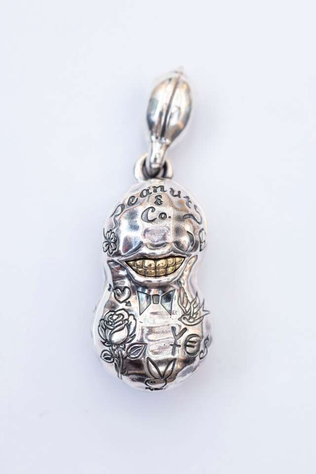 Peanuts&Co　「NORMAL TATTOO PEANUTS S SILVER × K10YG」　SILVER925製 ペンダントトップ