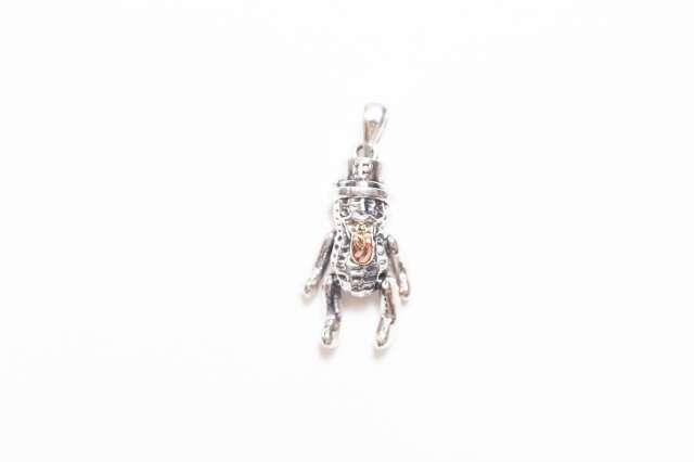 Peanuts&Co　「TEDDY BERO PEANUTS SILVER × K10」　SILVER925製 ペンダントトップ