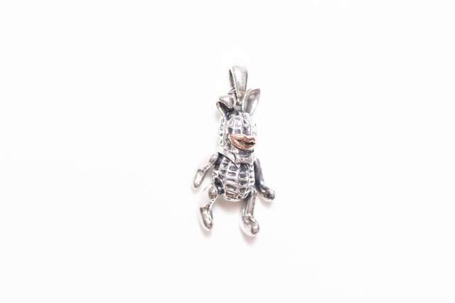 Peanuts&Co　「TEDDY BUNNY PEANUTS SILVER × K10」　SILVER925製 ペンダントトップ