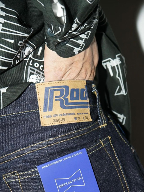 RADIALL 「 KUSTOM 350B - STRAIGHT FIT PANTS〈DEEP INDIGO