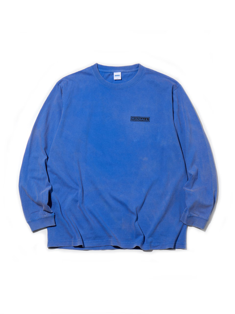 RADIALL 「GUIDANCE - CREW NECK T-SHIRT L/S」 ミストブリーチ加工