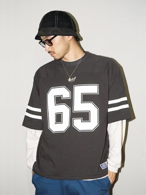 RADIALL 「HOOD - FOOTBALL SHIRT S/S」 フットボールティーシャツ