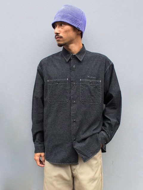 RADIALL 「ESSENTIAL - CRUSHER HAT」 ピグメントダイ クラッシャーハット