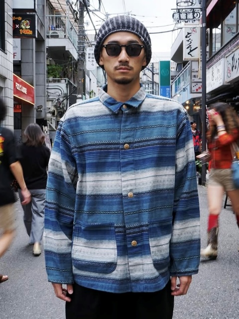 新作RADIALL EL CAMINO - CHORE SHIRT L/SM