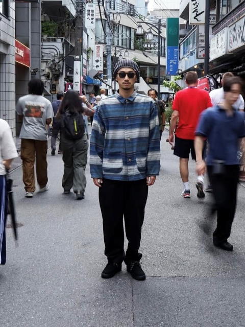 新作　RADIALL EL CAMINO - CHORE SHIRT L/S　M RADIALL/EL CAMINO-REGULAR COLLARED SHIRT L/S - THUMBING