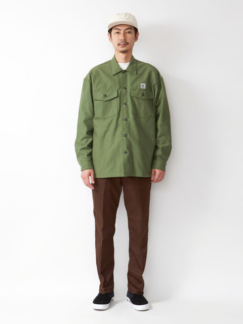 RADIALL 「HAMMOND - OPEN COLLARED SHIRT L/S 」 オープン