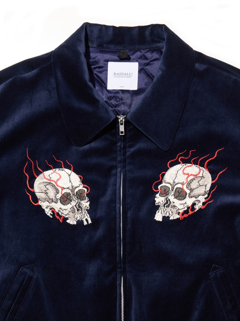 Japan 骸骨刺繍 ラディアル　radiall スーベニアジャケット 楽天市場】RADIALL ラディアル NOZARASI - SOUVENIR JACKET radiall