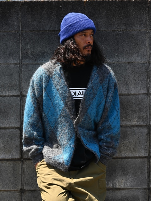 RADIALL 「INNA DE YARD CARDIGAN SWEATER L/S」 モヘアカーディガン 