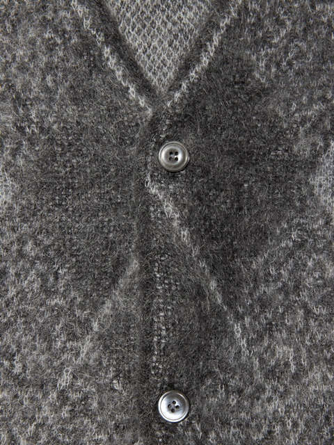 RADIALL 「INNA DE YARD CARDIGAN SWEATER L/S」 モヘアカーディガン