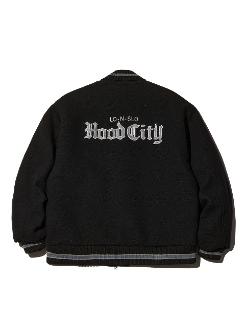 RADIALL RADIALL 「HOOD CITY-VARCITY JACKET」 メルトンスタジアム 