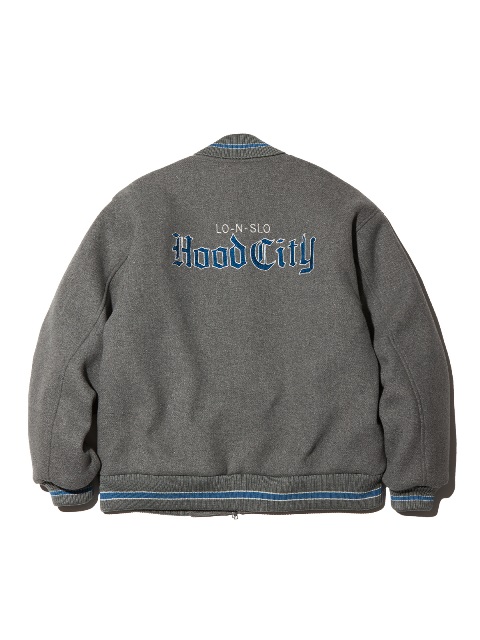 RADIALL RADIALL 「HOOD CITY-VARCITY JACKET」 メルトンスタジアム 