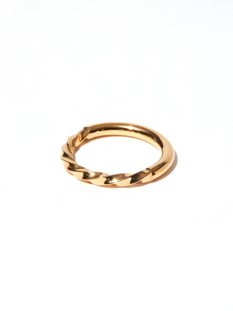 RADIALL 「TWIST NARROW - PINKY RING (18K PLATE ) 」 ピンキー