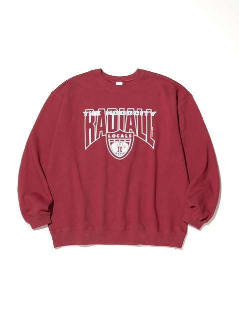 RADIALL 「HOOD CITY - CREW NECK SWEATSHIRT L/S」 クルー