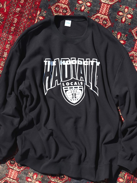RADIALL Hood City スウェット L ネイビー RADIALL クルースウェット 
