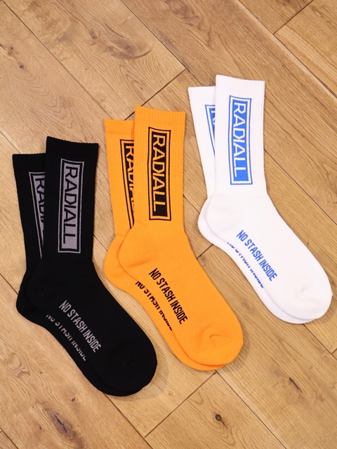RADIALL  　　「WHEELS - 1PAC SOX LONG/DRALON」　　ソックス