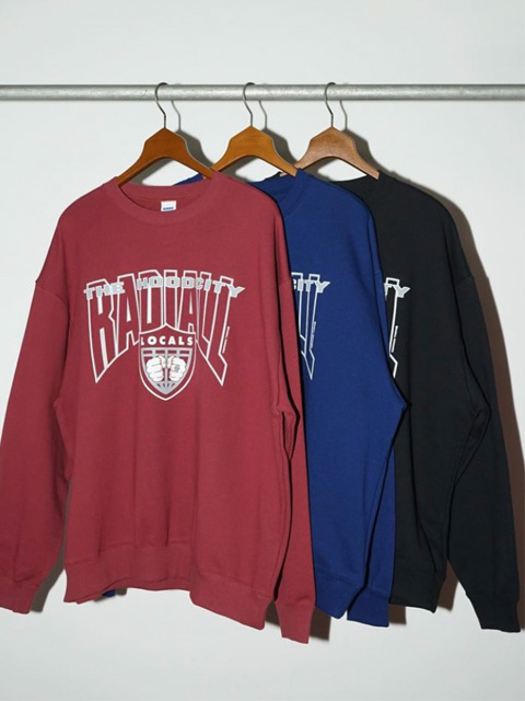 RADIALL 「HOOD CITY - CREW NECK SWEATSHIRT L/S」 クルー