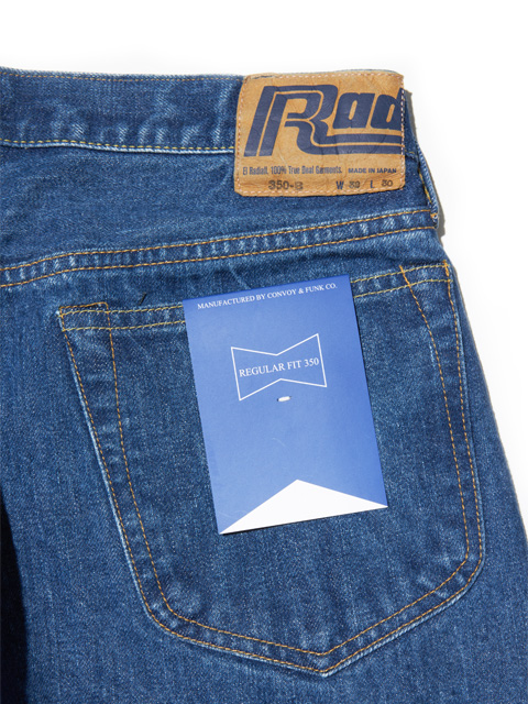 RADIALL 「 KUSTOM 350B - STRAIGHT FIT PANTS〈LIGHT INDIGO