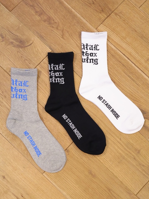 【オープニングセール】 BOX 「HOT RADIALL - ソックス MID/COTTON」 SOX 1PAC ウェア
