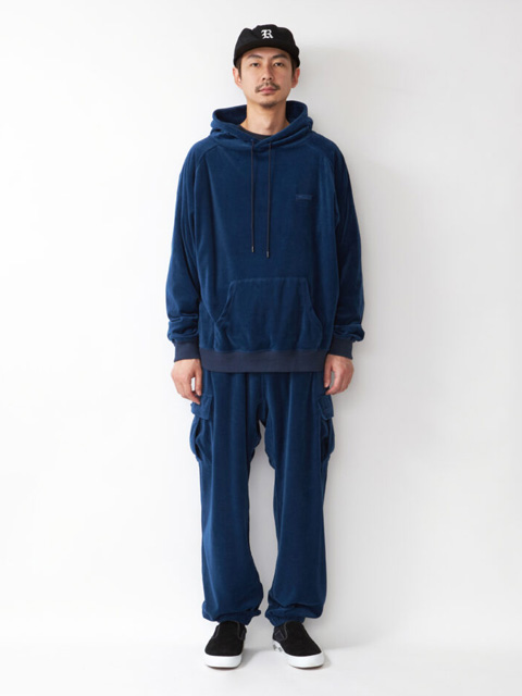 RADIALL 「 FLAGS ー CARGO TRACK PANTS」 T/Cベロア カーゴパンツ