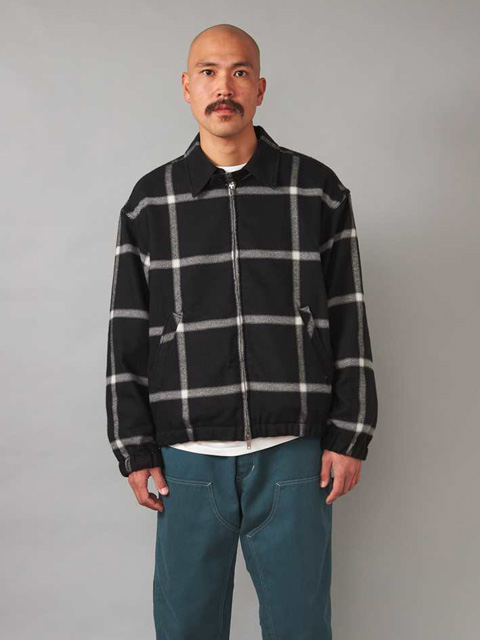 RADIALL 「HARMANS -ZIP UP JACKET」 T/Cツイル ドリズラージャケット