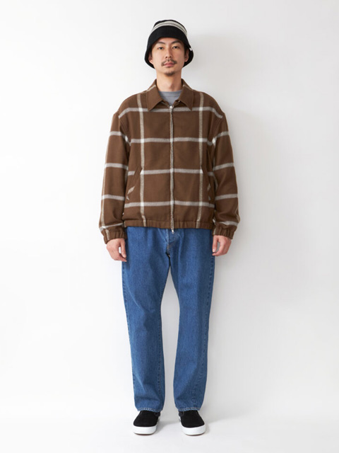 RADIALL 「HARMANS -ZIP UP JACKET」 T/Cツイル ドリズラー