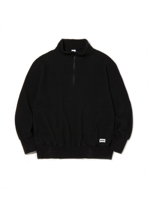 RADIALL ハーフジップポロシャツ　Lサイズ RADIALL 】 4 LINKS - HALF ZIP POLO SHIRT L/S ( ハーフジップ