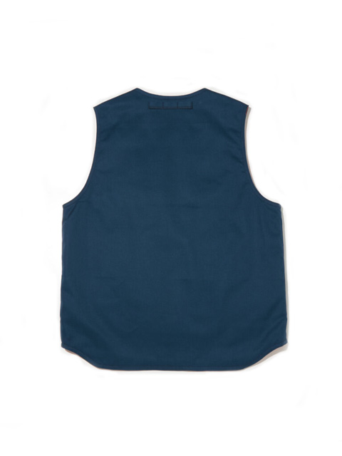 RADIALL 「CNQ RIVERSIDE -ZIP UP VEST」 T/Cツイル パデッドベスト