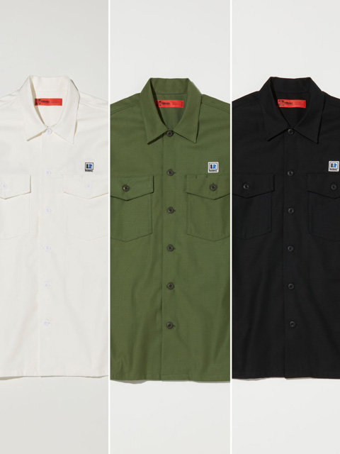 RADIALL 「HAMMOND - OPEN COLLARED SHIRT L/S 」 オープンカラー