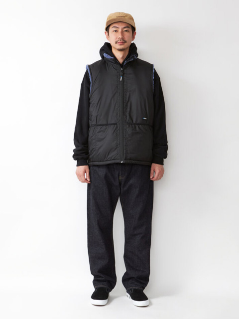 RADIALL 「DROP CITY -REVERSIBLE VEST」 リバーシブル フリースベスト