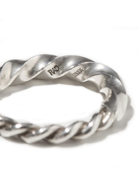 RADIALL 「TWIST BOLD- PINKY RING (SILVER925 ) 」 ピンキーリング