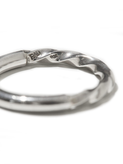 RADIALL 「TWIST NARROW - PINKY RING (SILVER925) 」 ピンキーリング