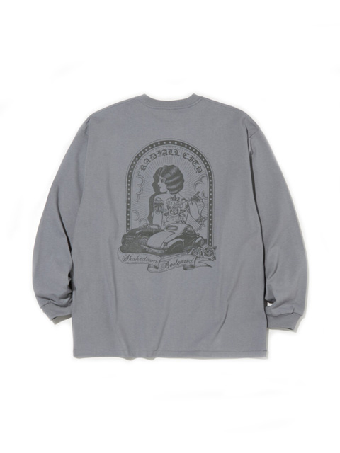 RADIALL 「SHAKEDOWN BOULEVARD - CREW NECK T-SHIRT L/S