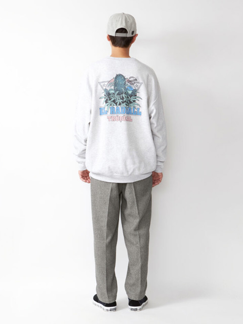 日本未入荷RADINEOのSteel Sweatshirt 全3色 RADIALL 「TRUE DEAL POT - CREW NECK SWEATSHIRT L/S」 クルー