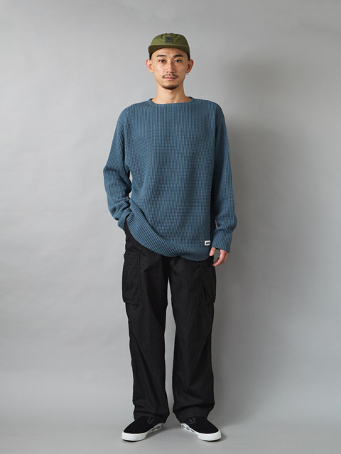 el conductorH 【25SS】 ワッフルテール ロングスリーブ el conductorH 【25SS】 ワッフルテール ロングスリーブ