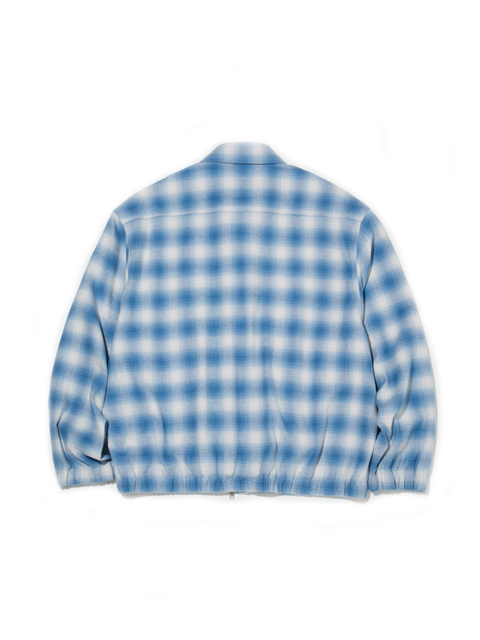 ドリズラージャケット RADIALL 「EL CAMINO - ZIP UP JACKET 」 オンブレーチェック