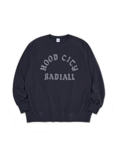 RADIALL 「BUNNY-D−CREW NECK SWEATSHIRT L/S 」 クルーネック