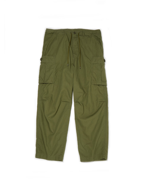 RADIALLラディアル　グリーンカーゴパンツ RADIALL 「SURFIN BIRD - CARGO PANTS」 ワイドフィット