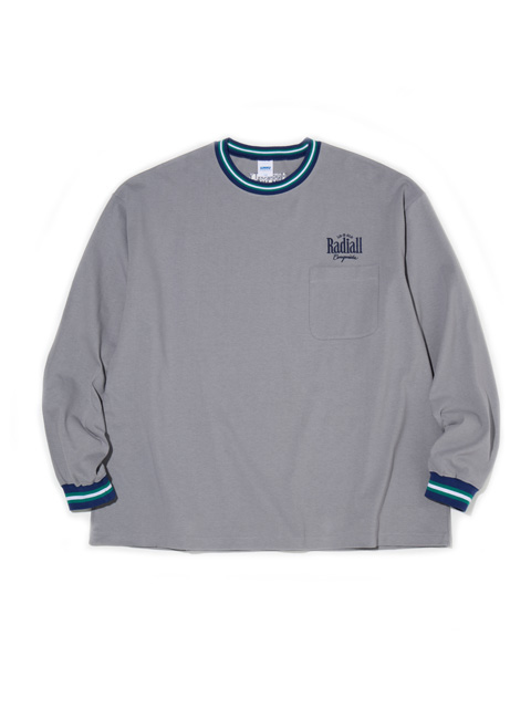 RADIALL 「COLLEGE - CREW NECK T-SHIRT L/S」 ロングスリーブ