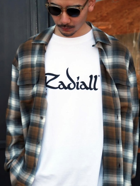 RADIALL 「BELAIR - OPEN COLLARED SHIRT L/S 」 レーヨン オン