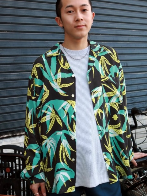 RADIALL 「INTO THE FUTURE - OPEN COLLARED SHIRT L/S