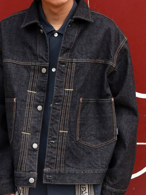 RADIALL 「CLASSIC 350 TOP - TRACKER JACKET 」 2ndタイプ デニム